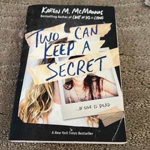 Two can keep a secret, if one is dead book